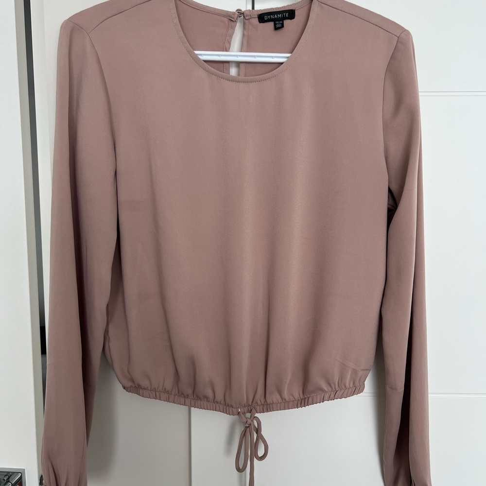 Dynamite Women's Tan Blouse Size XS New Condition